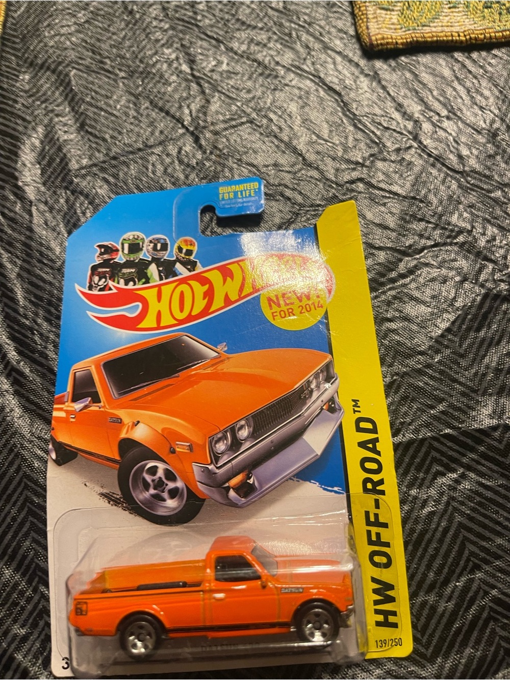 2014 Hot Wheels Datsun 620 Pickup Orange HW Off-Road Hot Trucks 139/250